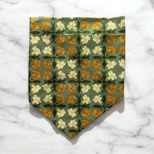 DOG Bandana - Puakenikeni Squares - Size L Large